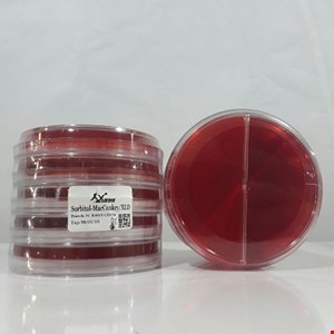 پلیت 8cm Sorbitol MacConkey/XLD 