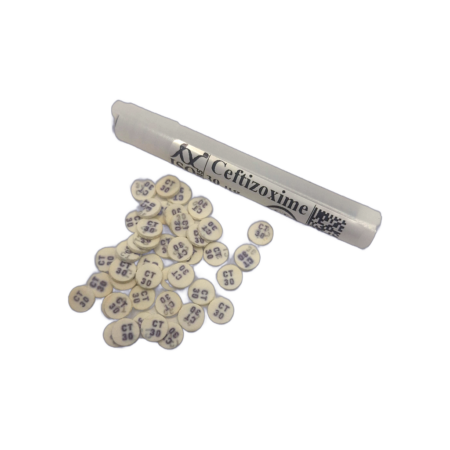 دیسک آنتی بیوگرام Ceftizoxime (CT)